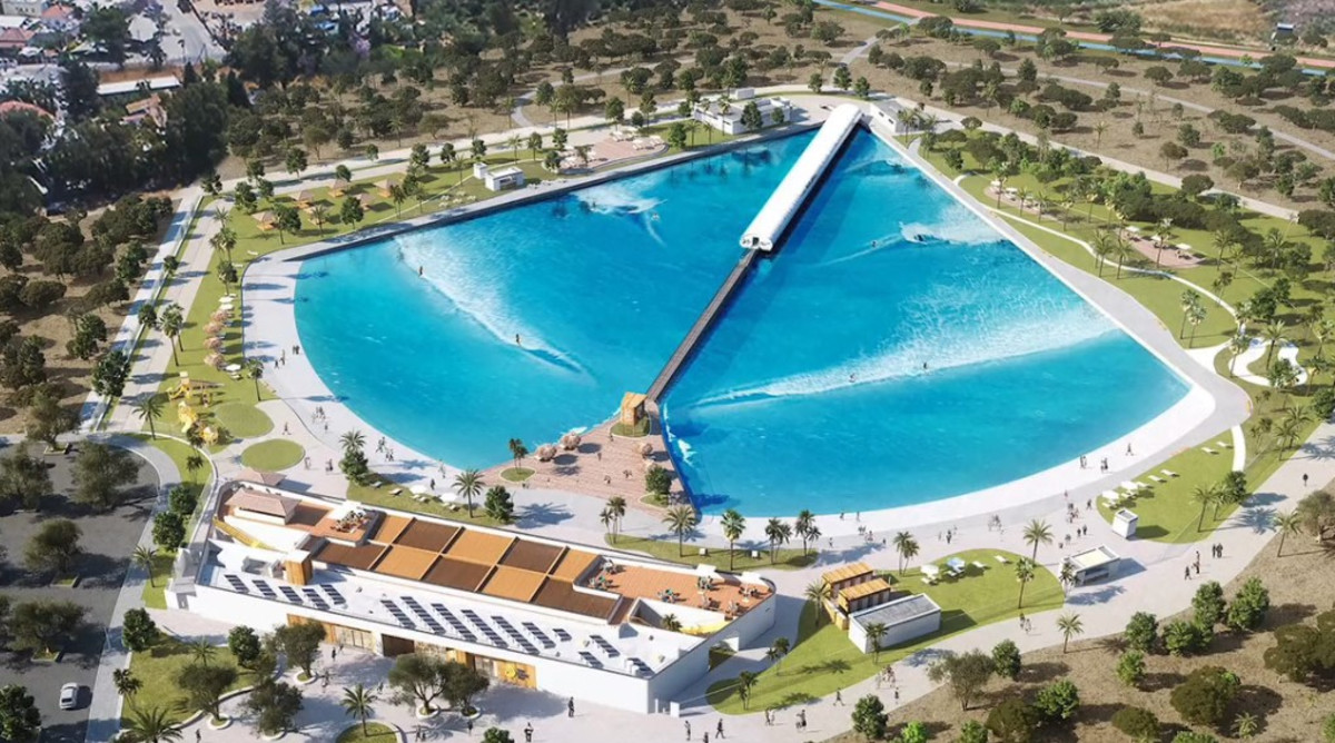 Huge waves in the heart of Tel Aviv: The new surf park will turn the ...